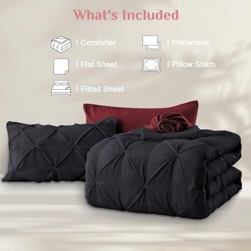 JOLLYVOGUE Twin Comforter Set 7 Pieces - Image 7
