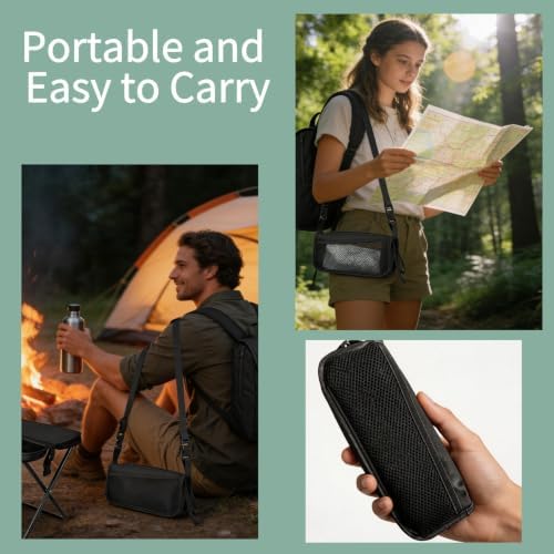 2 Pack Portable Folding Stool, Backpack Chair - Image 3