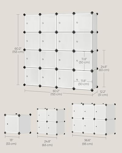 SONGMICS 16 Cube Storage Organizer - Image 3