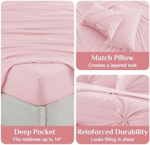 JOLLYVOGUE Oversized Queen Comforter Set 7 Pieces - Image 5