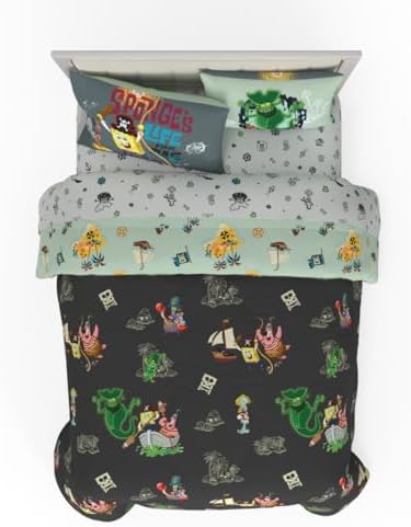 Spongebob Squarepants Movie Kids Full Size Bedding Set by Franco