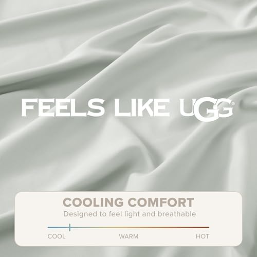 UGG Hedi Queen Sheet Set, Luxury Cooling Sheets - Image 5