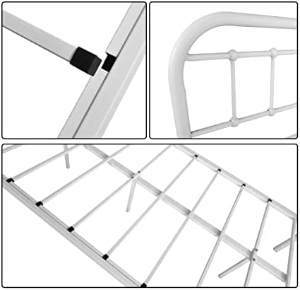 HOMERECOMMEND Multi-Purpose Metal Daybed Frame Twin Size - Image 7