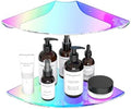 Sezanrpt 9.5x9.5 Inch Acrylic Corner Floating Shelf Set of 2, Iridescent Corner by Sezanrpt