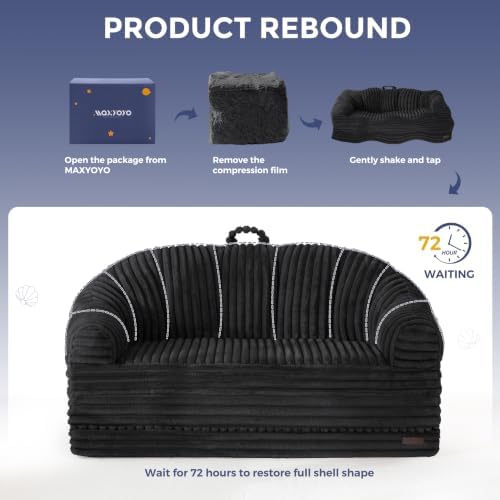 MAXYOYO Folding Sofa Bed Chair, Sleeper Chair - Image 7
