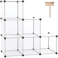 C&AHOME 6-Cube Storage Organizer Cube Shelf Closet Storage Bookcase by CAHOME