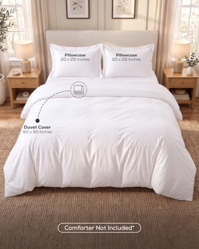 Duvet Cover Full, 3 Piece Set, Extra Soft - Image 3
