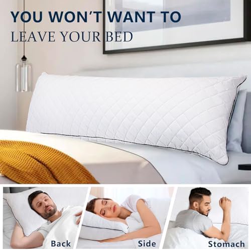 Body Pillow, Memory Foam Body Pillows - Image 6