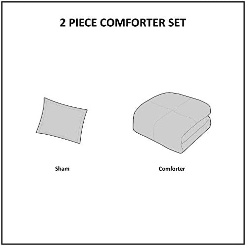 Madison Park Parkston Plaid Twin Comforter Set - Image 6