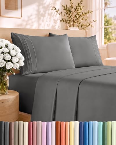 King Size 4 Piece Sheet Set by CGKUnlimited