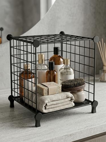 Cube Storage Organizer Metal Wire Shelf - Image 6