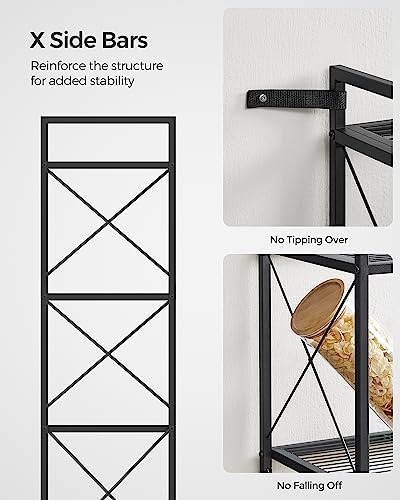 SONGMICS 5-Tier Steel Storage Rack, Shelving Unit - Image 6