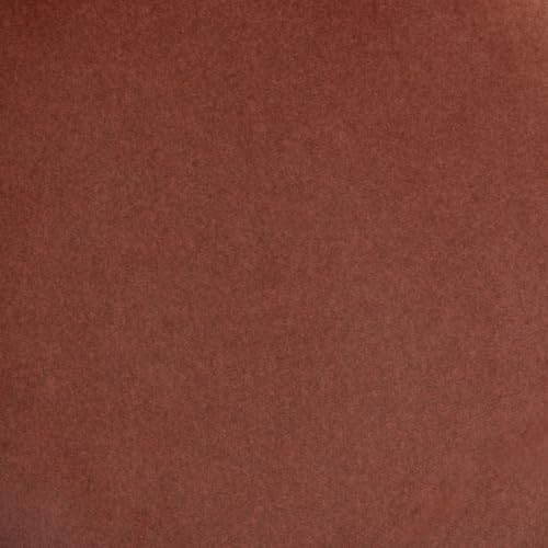 TOV Furniture Dex Small Round Ottoman Footstool, Vegan Mohair - Image 6