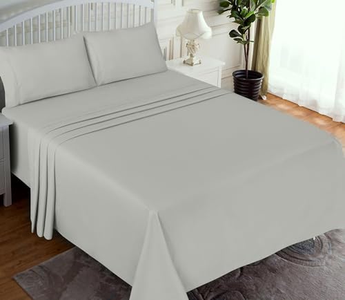 RUVANTI 100% Cotton Twin XL Sheets, Percale Weave Twin XL Set - Image 2