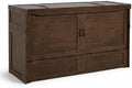 NIGHT & DAY Furniture Murphy Cube Cabinet Bed Queen by NIGHTDAYFURNITURE
