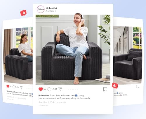 Hobestluk Single Foam Sofa - Image 3