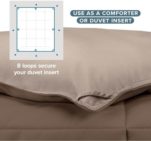 Bare Home Reversible Comforter - Image 6
