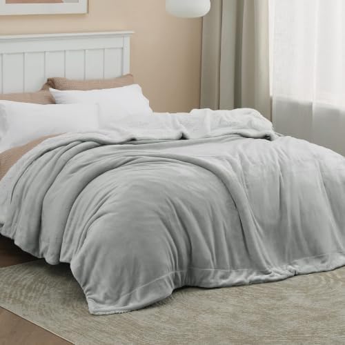 Bedsure GentleSoft Sherpa Fleece Blanket Queen Size - Image 3