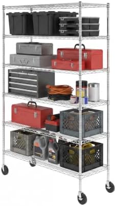 SafeRacks 6-Tier Wire Shelving by SafeRacks