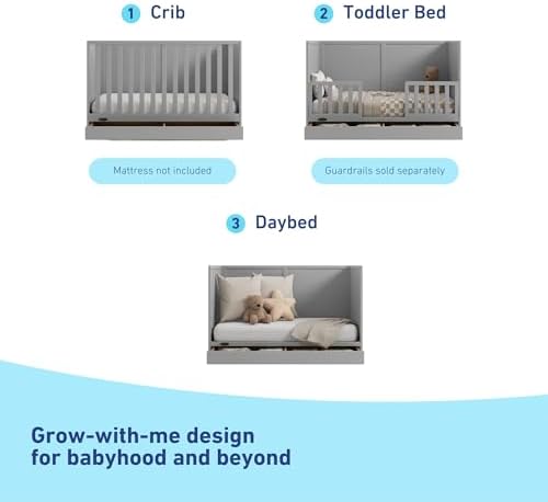 Graco Theo Convertible Crib - Image 4