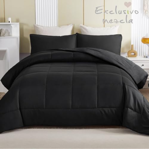 Exclusivo Mezcla Reversible Soft Queen Comforter Set, 3 Pieces - Image 2