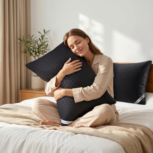 Bed Pillows for Sleeping King Size Set of 4, Luxury Hotel Quality Cooling - Image 2