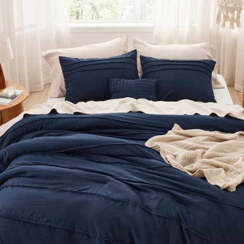 Bedsure Oversized Queen Comforter Set 4 Piece, All-Season - Image 6