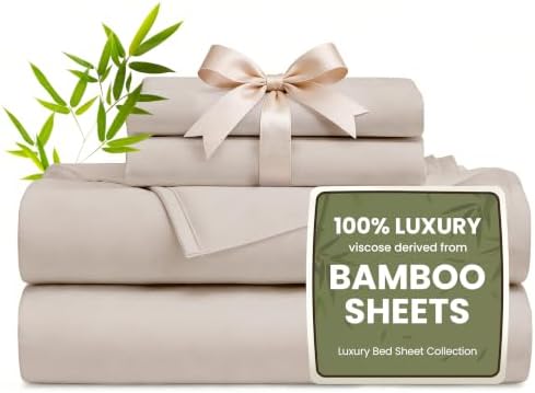 Love's cabin 100% Rayon Derived from Bamboo, Twin XL Sheets by Lovescabin