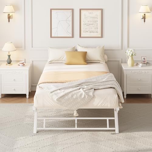 IDEALHOUSE Twin Pop Up Trundle Bed, Lifts Up to Daybed Height - Image 2
