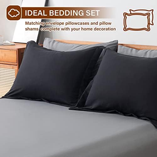 7pcs Reversible Comforter Set Full Down Alternative Bedding Sets - Image 5