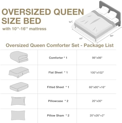 Oversized Queen Comforter Set - Image 5