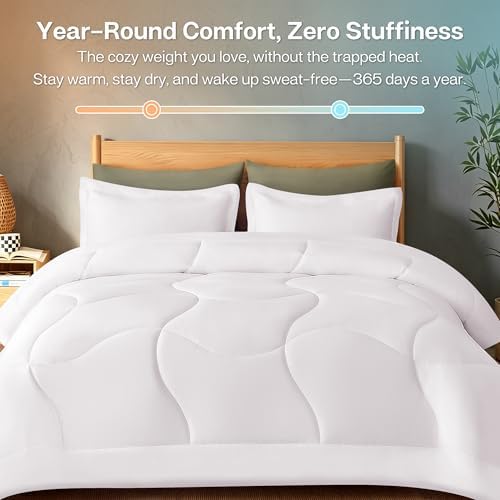 MR&HM All-Season Natural Cooling Comforter - Image 2