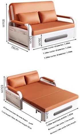 Comfy Living Room Sofa Bed Integrated Dual-use Folding Single Living Room - Image 3