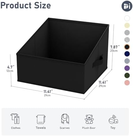 DIMJ Closet Storage Bins 12 Pack - Image 5