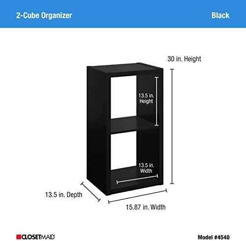 ClosetMaid 2-Cube Decorative Open Back Storage Organizer - Image 3