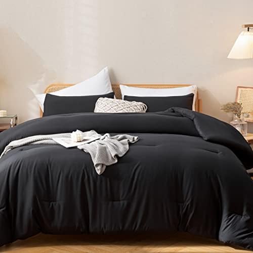 ROSGONIA Super King Plus Comforter, 128x120 Soft Bedding Quilt - Image 2