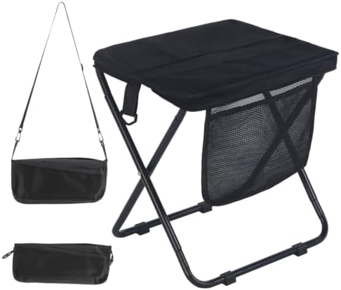 Portable Collapsible Stool，12.2 Inch Folding Stool by Unknown