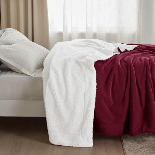 Bedsure GentleSoft Sherpa Fleece Twin Size Blanket - Image 6