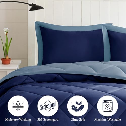 Madison Park Larkspur Comforter Set, Twin/Twin XL, 2 Piece - Image 5