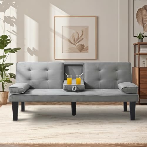 Convertible Sofa Bed, Small Futon Couch by Outdoorchairs
