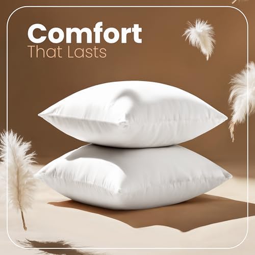 Utopia Bedding 16x16 Pillow Inserts, 2 Pack - Image 4