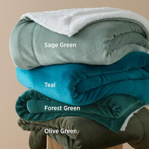 Bedsure GentleSoft Sherpa Fleece Blanket Queen Size - Image 6
