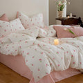 Floral Comforter Set King Size 3 Pcs by Erwinmu