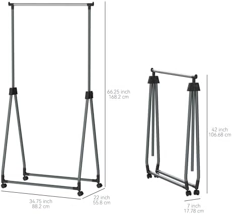 Whitmor Foldable Garment Rack - Image 3