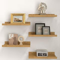 RICHER HOUSE 5-Set Floating Shelves by RicherHouse