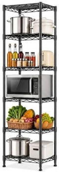 GRANNY SAYS 6-Tier Narrow Storage Shelves by GRANNYSAYS