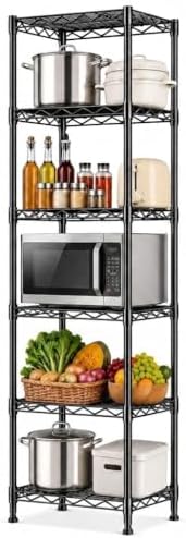 GRANNY SAYS 6-Tier Narrow Storage Shelves by GRANNYSAYS