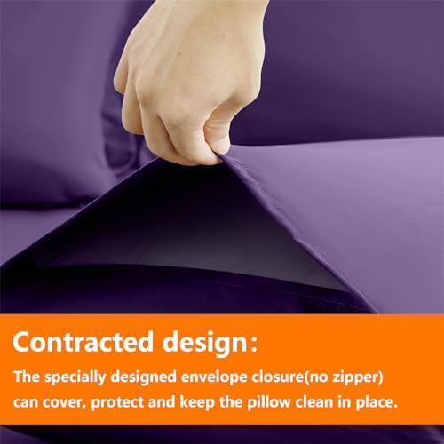 TAIMIT Purple Full Size Comforter Set - Image 4