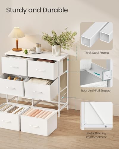 SONGMICS Dresser for Bedroom, Tall Dresser - Image 6