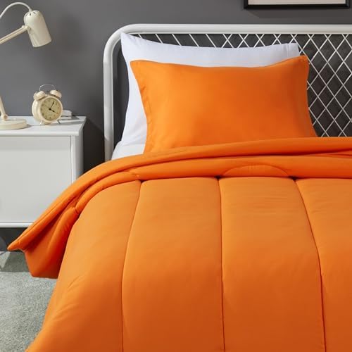 Amazon Basics 2-Piece Soft Microfiber Kids' Comforter and Pillow Sham Set by AmazonBasics